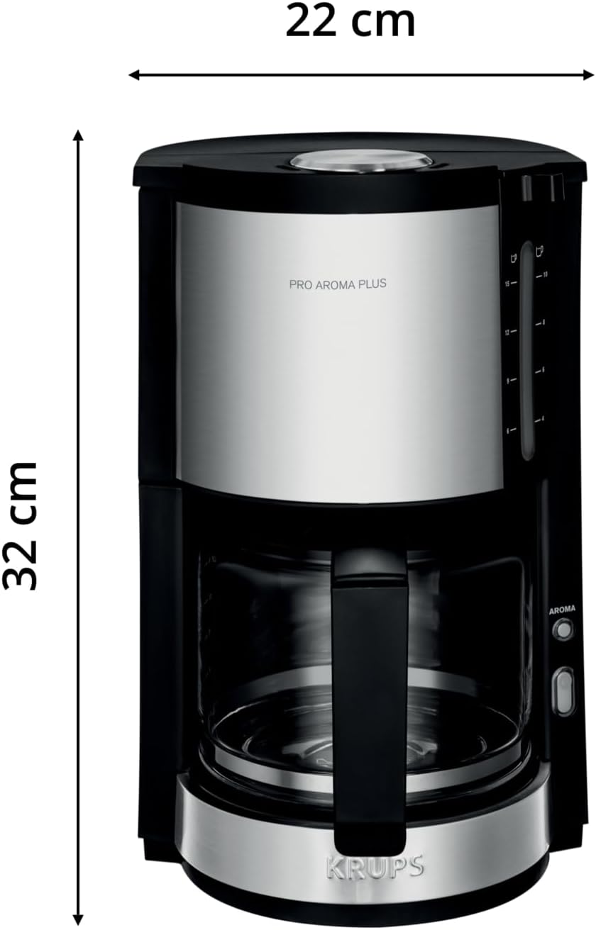 Thumbnail 6 de KRUPS Pro Aroma Plus Filterkaffeemaschine KM3210 (10 Tassen, 1,25 l) mit Warmhaltefunktion