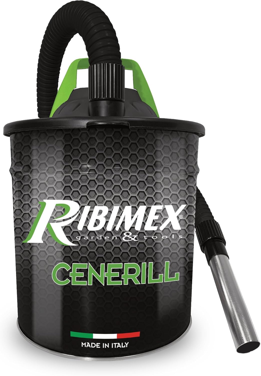 Thumbnail 6 de Ribimex ASHMax: Aspiracenere Elettrico 1000 W con Filtro HEPA lavabile, bidone 18 L, ideale per ceneri fredde
