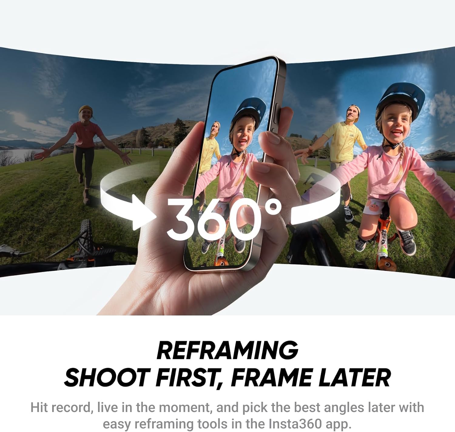 Thumbnail 4 de Insta360 X4 Air Starter Bundle (165g) 8K 360 Camera with Invisible Selfie Stick