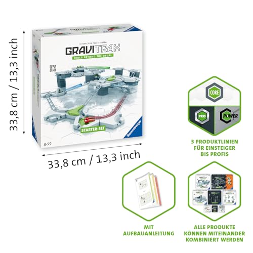 Detalle de GraviTrax Base Starter-Set – Kugelbahn ab 8 Jahre von Ravensburger GraviTrax