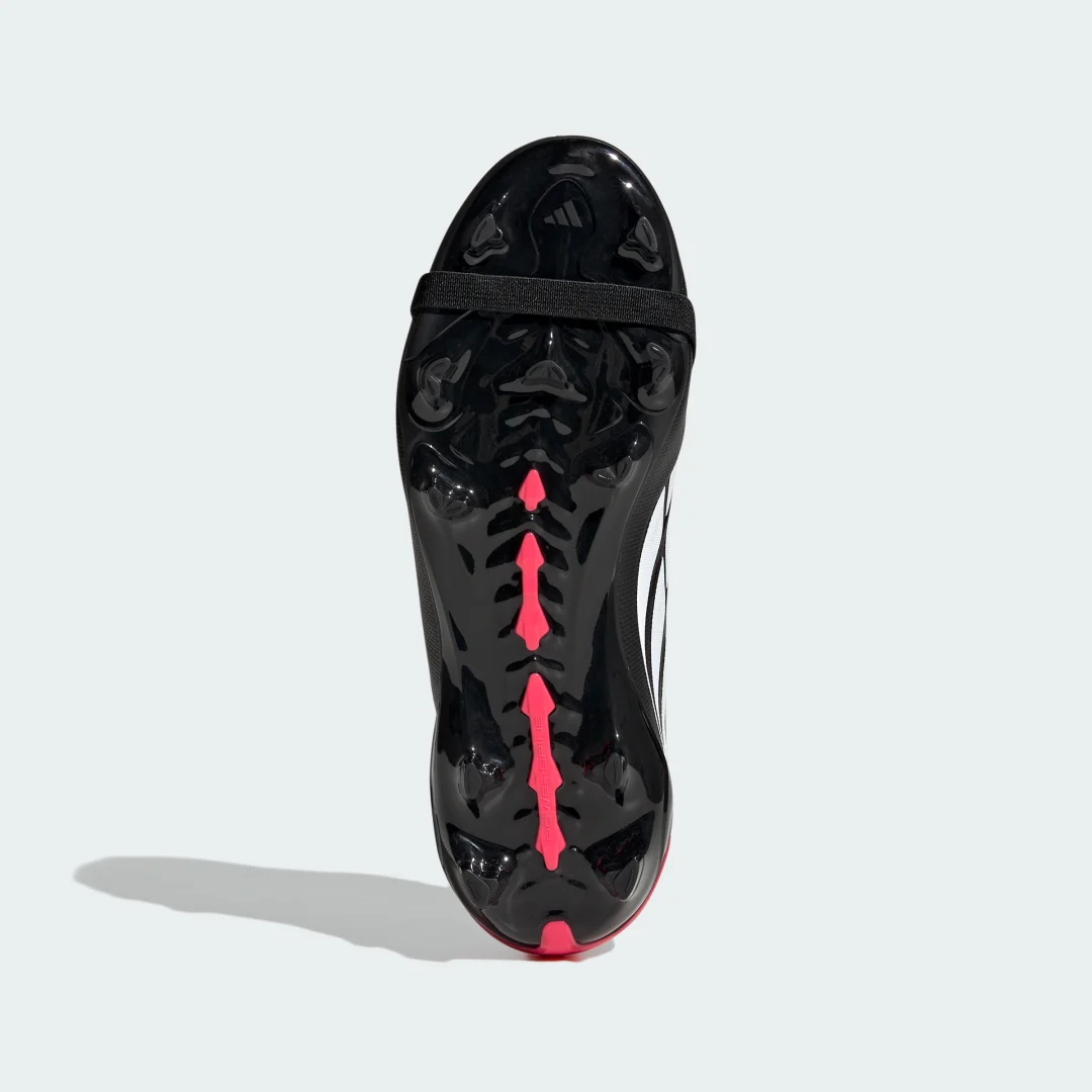 Detalle 2 de Bota de fútbol Adidas Predator League con lengüeta plegable para césped natural seco