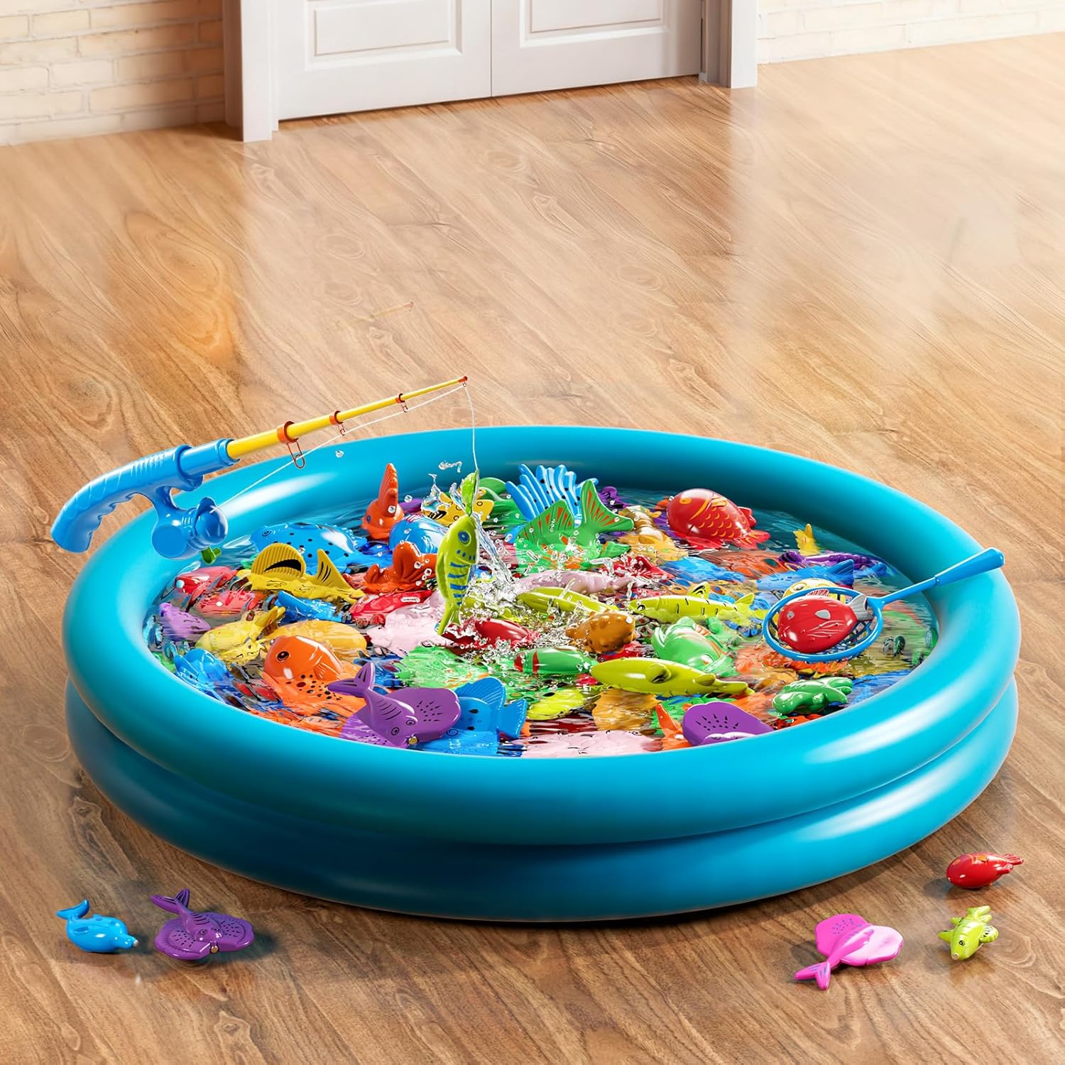 Thumbnail 5 de NIPLOOOW Pool Fishing Toy Set for Kids 3 🎣