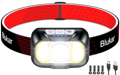 Detalle de Blukar 2026 Gen 2 Stirnlampe LED Aufladbar – Superhell, dimmbar und vielseitig
