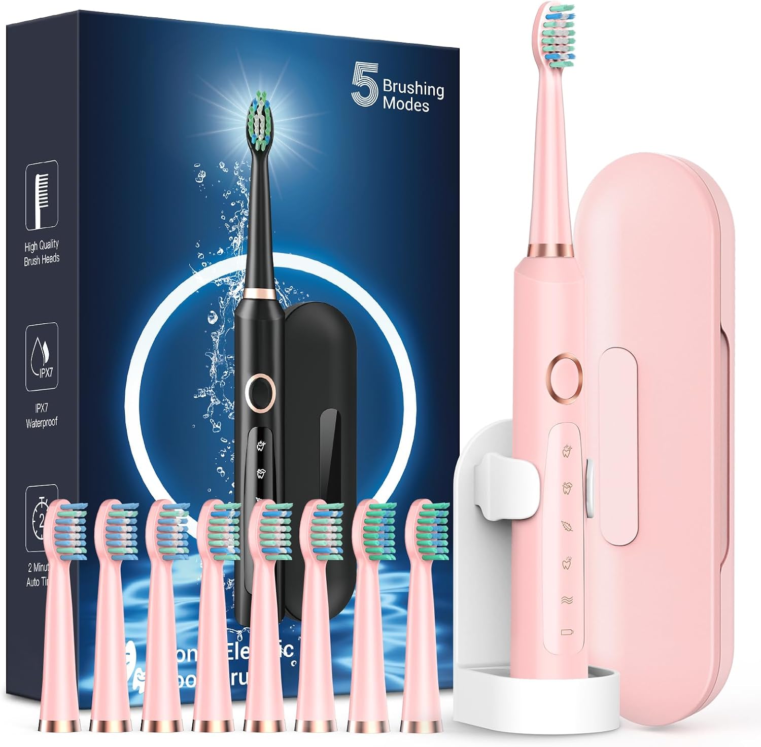 Detalle de Rtauys M5 Sonic Electric Toothbrush 41,000 VPM