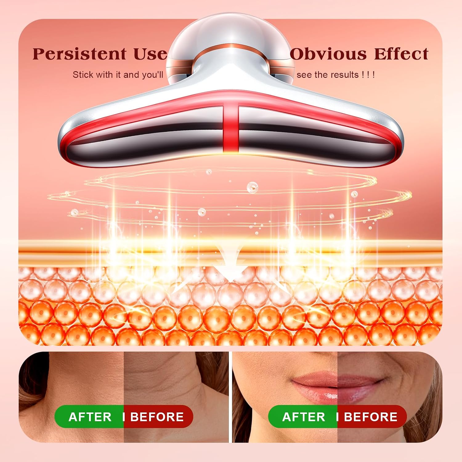 Detalle 2 de Pedete Facial Massager 113°F Heating