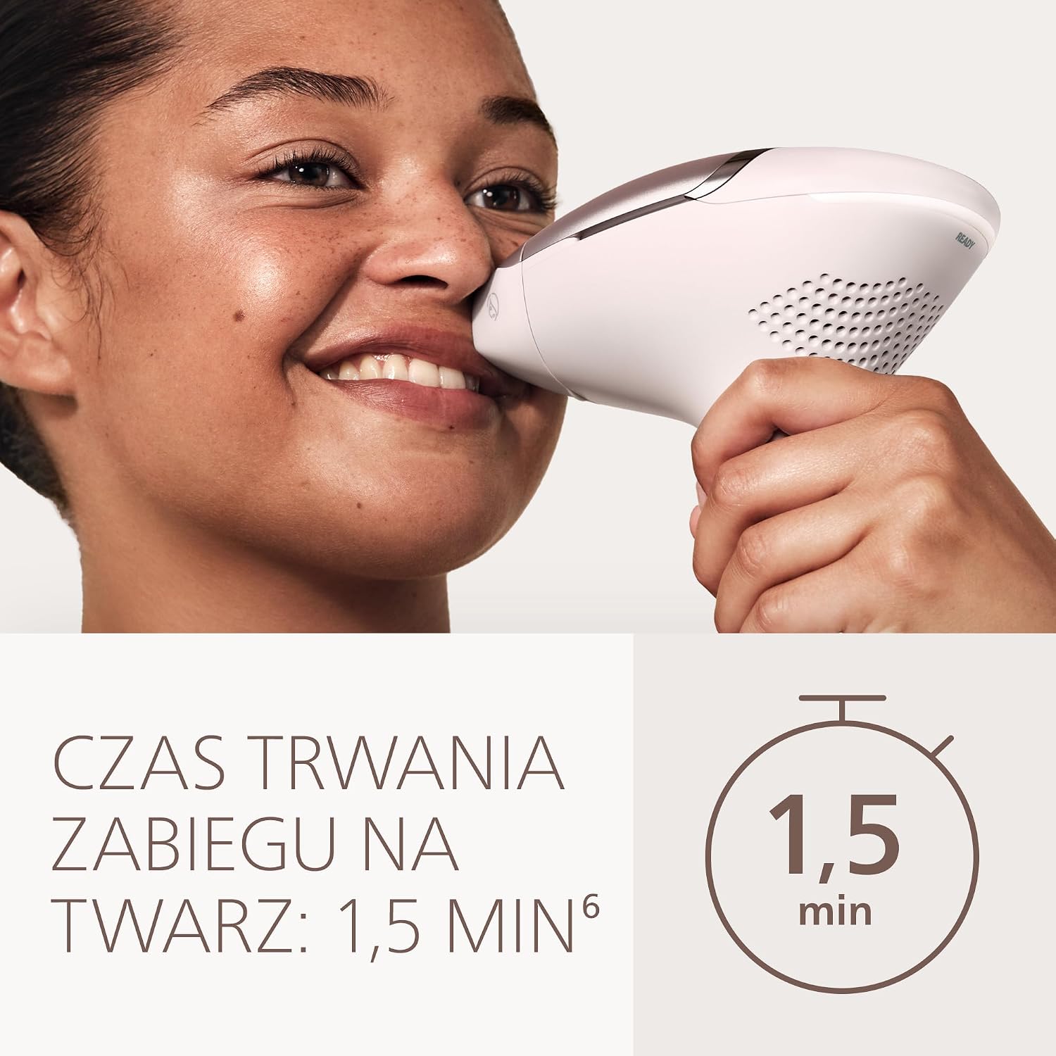 Detalle de Philips Lumea 9000 BRI938/00 – depilator IPL z 3 nasadkami i SmartSkin