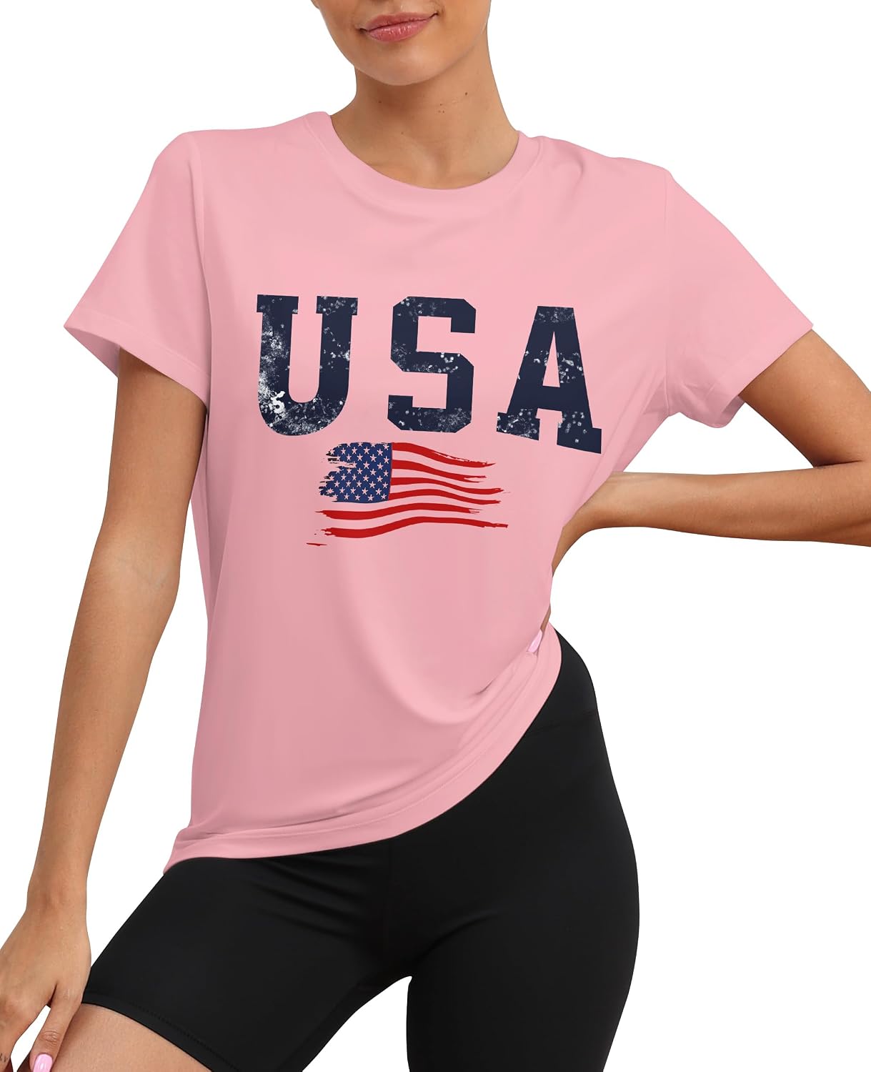 Detalle 2 de KevaMolly Workout Top UPF50+ breathable tee 🏃♀