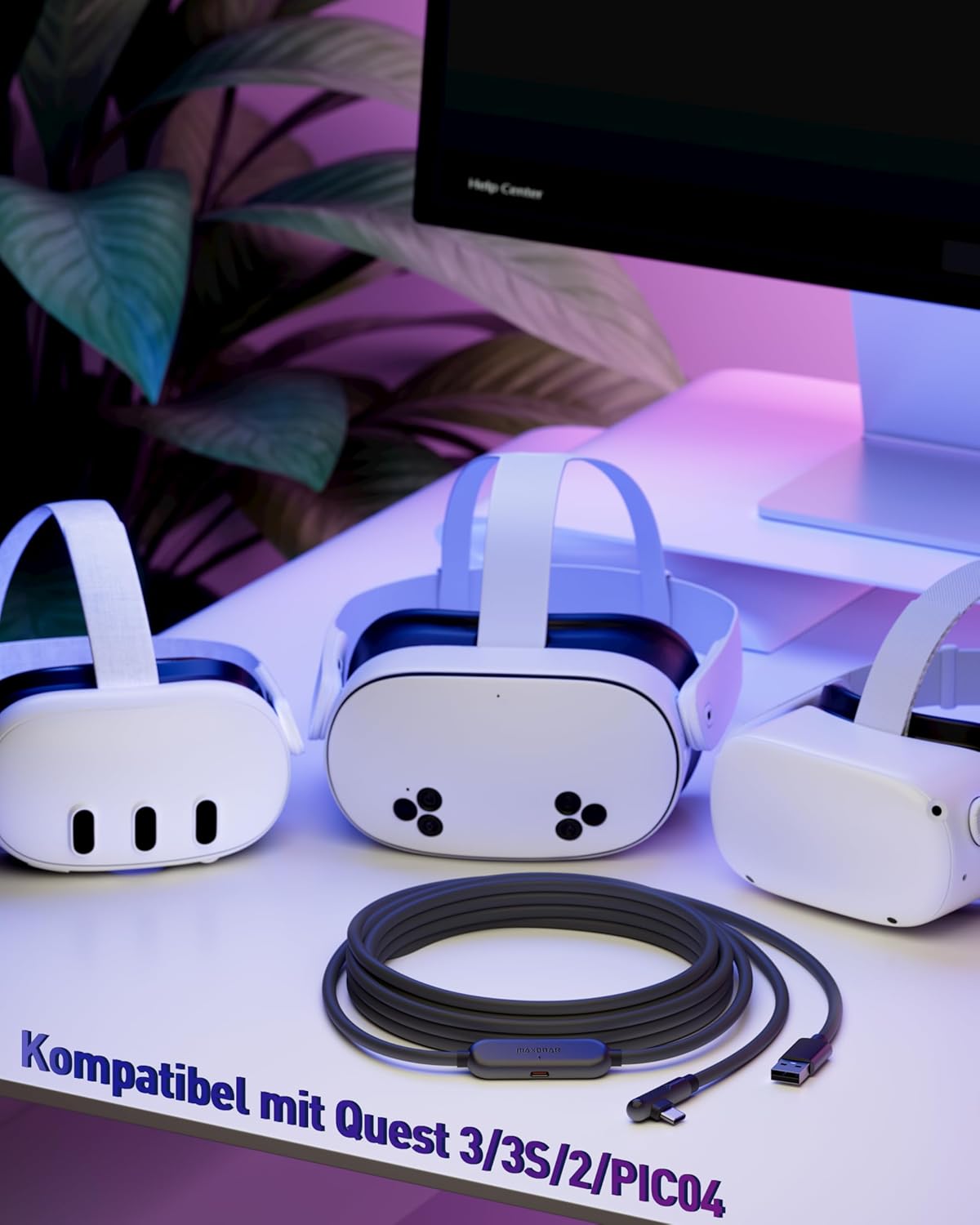 Thumbnail 1 de Maxonar Link Kabel 5 m für VR
