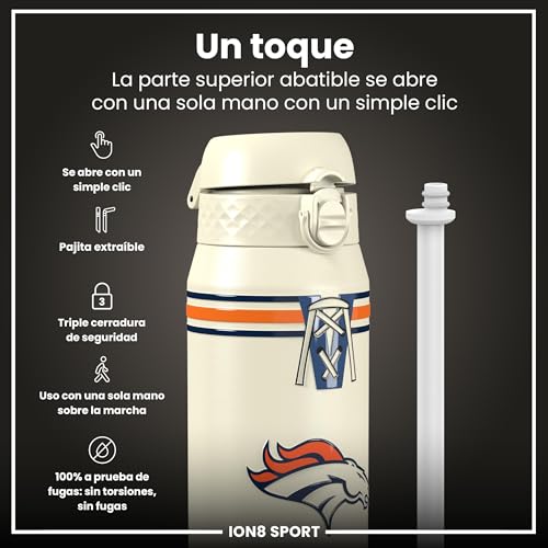 Thumbnail 2 de ion8 NFL Denver Broncos Botella térmica 750 ml 🚰