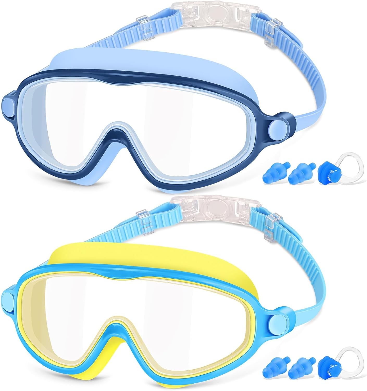 Detalle de COOLOO Kids Swimming Goggles 2 Pack