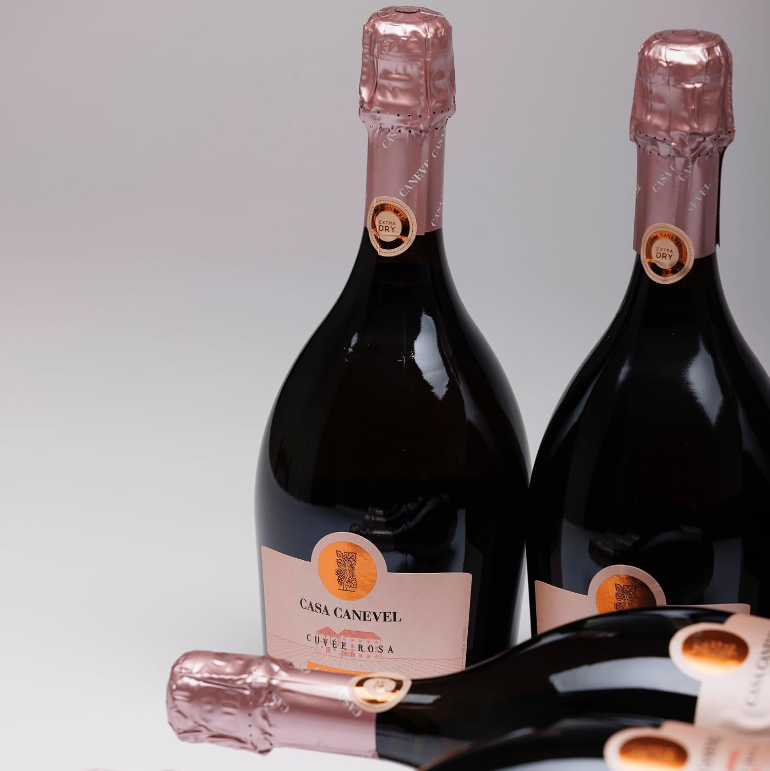 Thumbnail 4 de Casa Canevel Cuvée Rosa Extra Dry Vino Spumante Rosé 🍾 6x750ml
