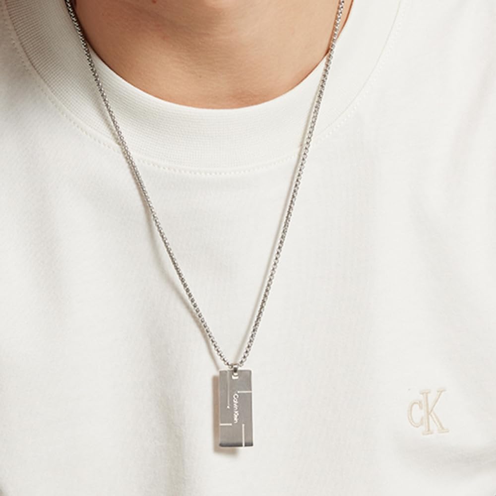 Thumbnail 4 de Calvin Klein Anhänger-Halskette GRID 61 cm