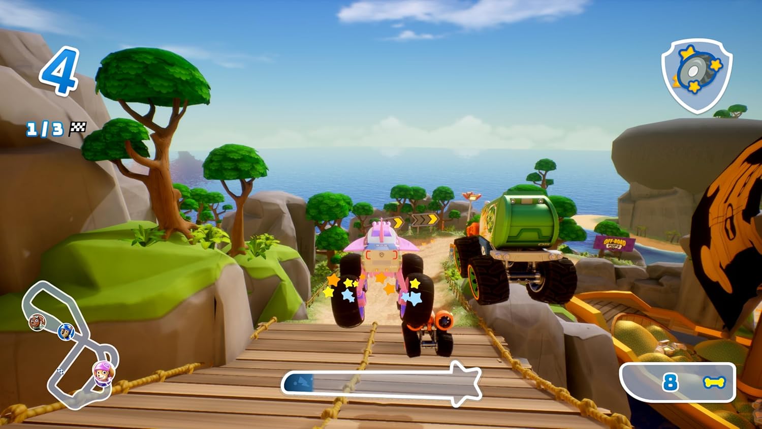 Detalle 2 de PAW Patrol Rescue Wheels: Meisterschaft für Nintendo Switch – Rennspiel mit Welpen-Action