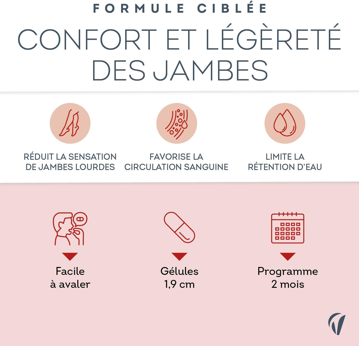 Thumbnail 2 de Circulation Sanguine Jambes Légères - Vigne Rouge & Cassis – 120 Gélules (Fabriqué en France) par Vitavea