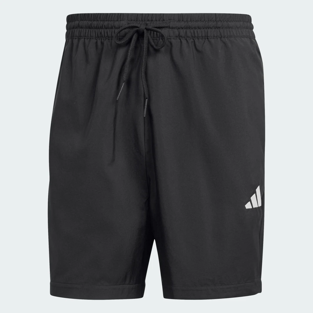 Detalle 2 de Pantalón corto Essentials Small Logo Chelsea de Adidas – negro