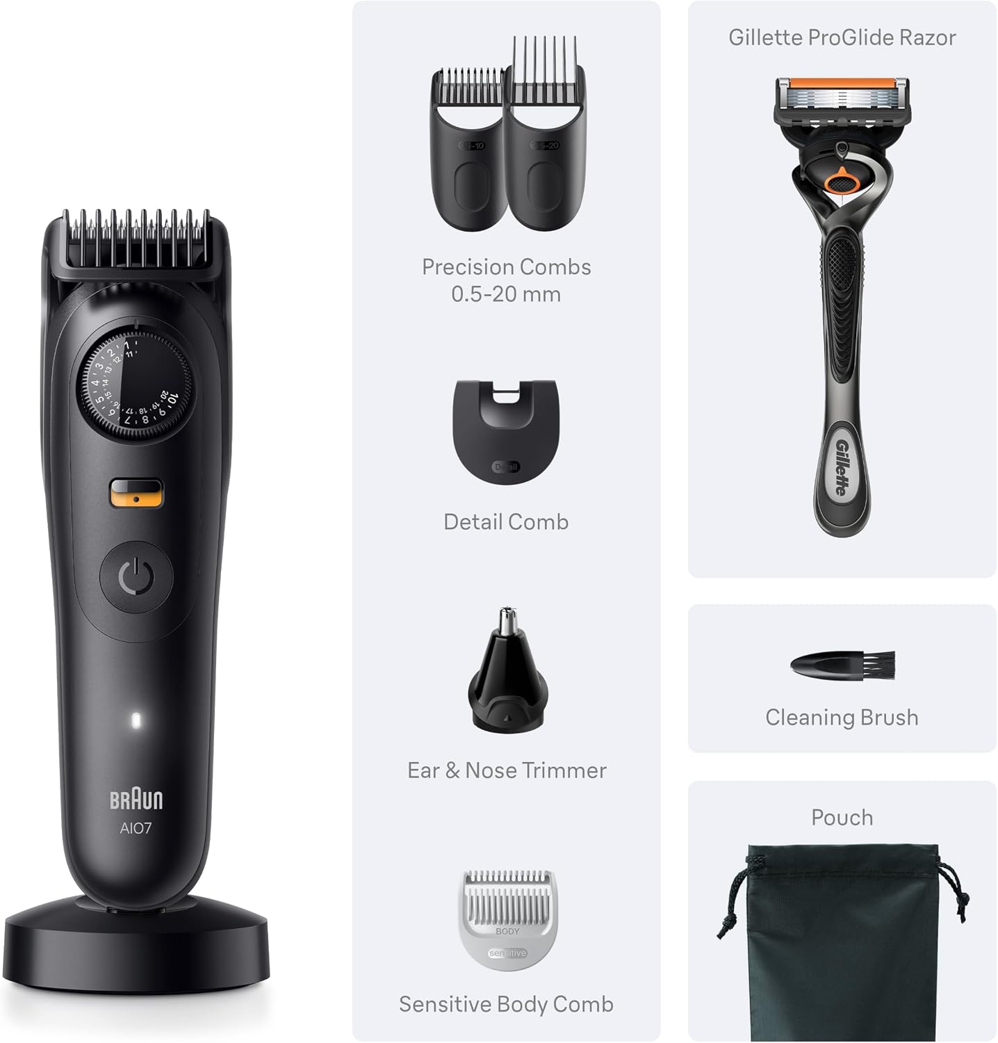 Thumbnail 2 de Braun All-in-One Series 7 120min beard trimmer ✂