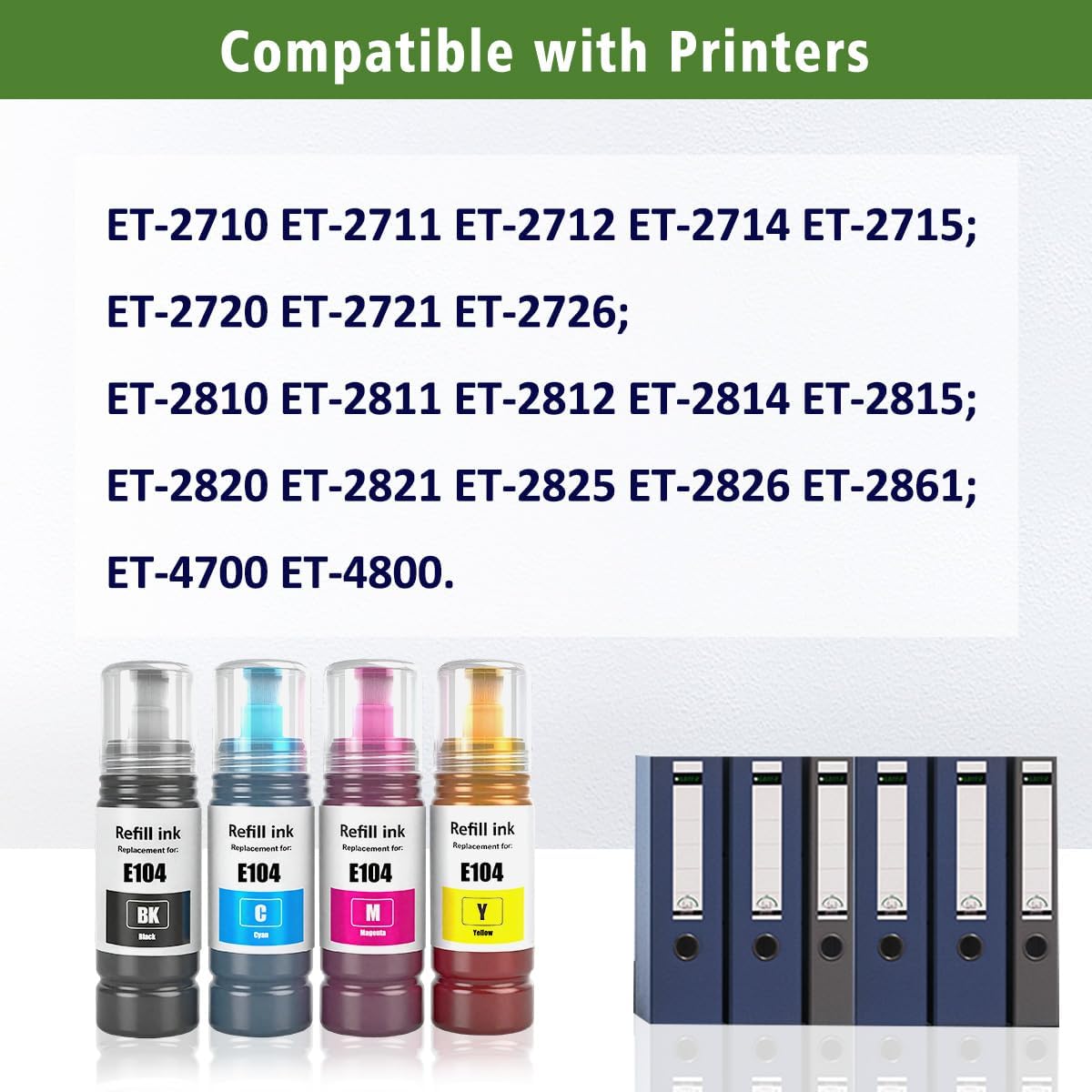 Detalle 2 de GREENPRINT E104 Multipack 4 colori 🖨
