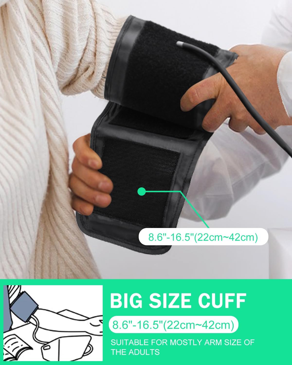 Thumbnail 3 de Blood Pressure Monitor with 2-User Memory