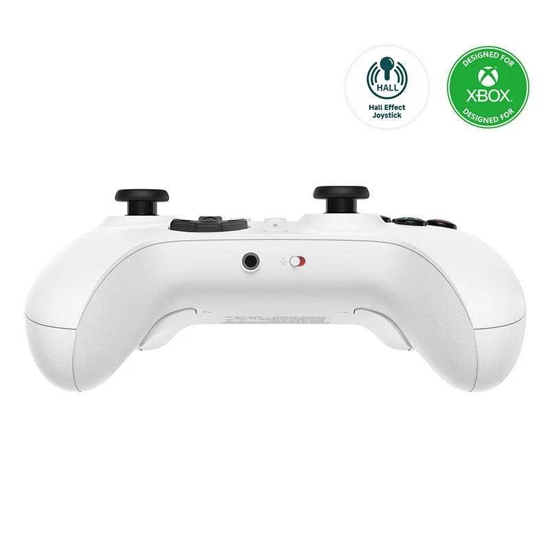 Detalle 2 de 8Bitdo Ultimate Blanco USB para Android y Xbox: mando con cruceta y joystick