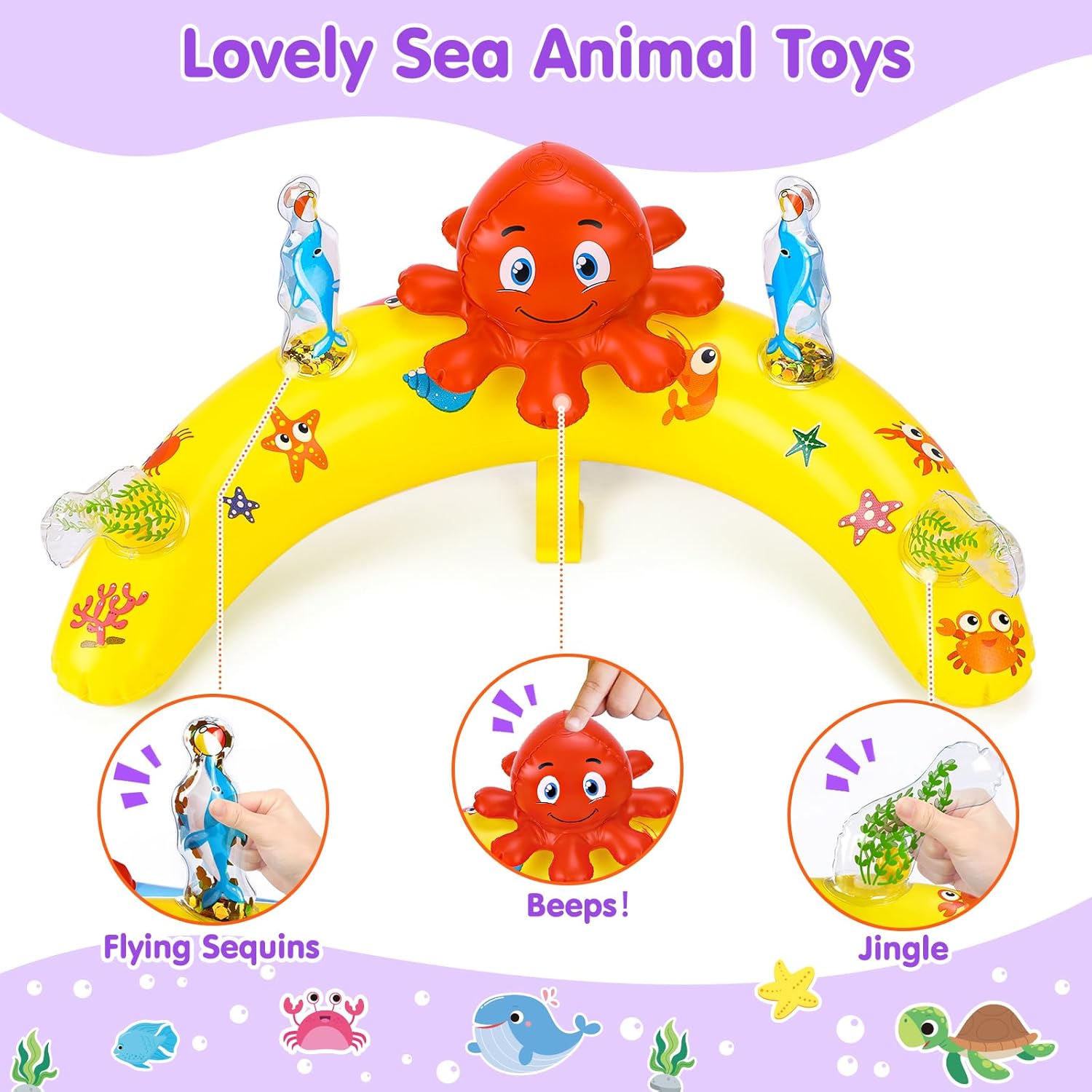 Detalle de EZIGO Baby Pool Float UPF 50+ Canopy