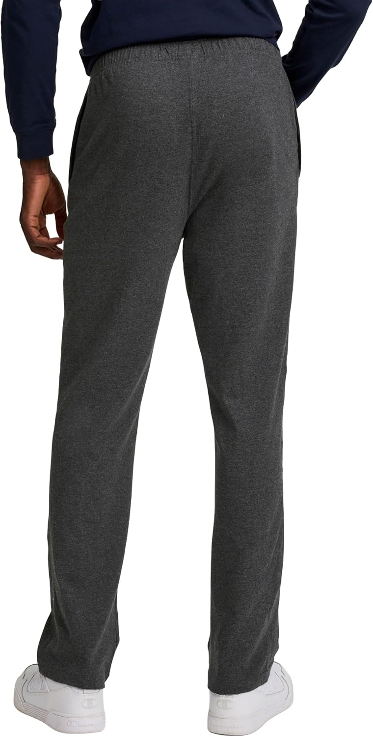 Detalle de Champion Men's Open-Bottom Lounge Pants, Standard Fit
