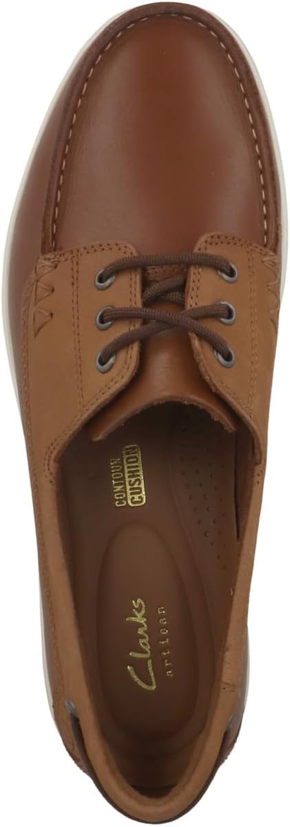 Thumbnail 1 de Clarks Bateau Bratton pour homme : chaussures à lacets réglables au confort de peau de mouton