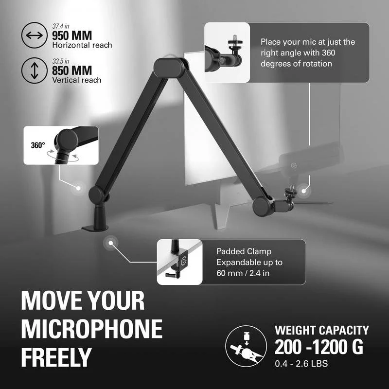 Thumbnail 2 de Elgato Wave Mic Arm MK.2