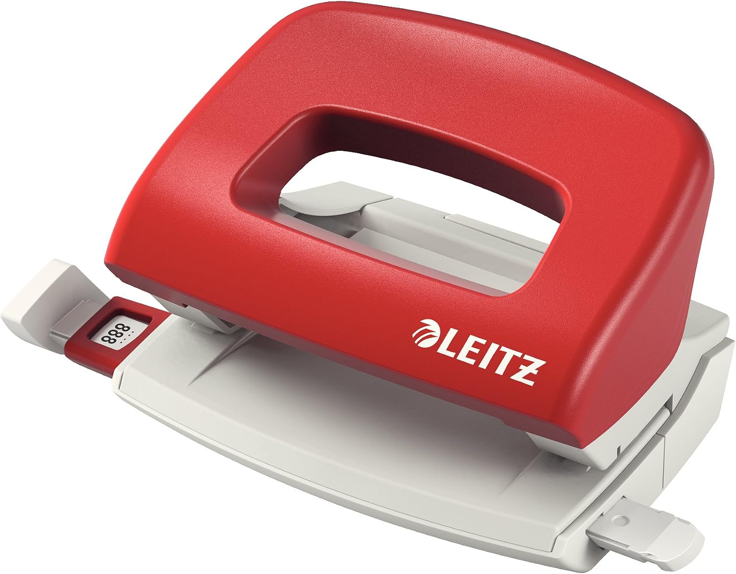 Detalle de Leitz Mini-Perforatrice NeXXt – 2 trous, Capacité 10 Feuilles, Noir
