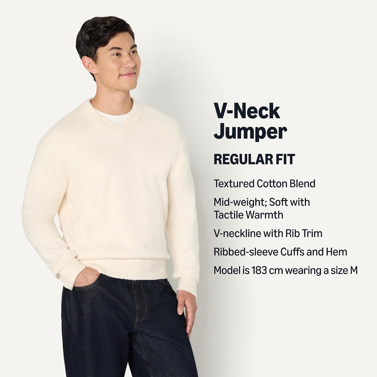 Thumbnail 6 de Amazon Essentials Regular-Fit V-Neck Jumper
