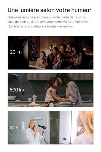 Detalle de Tapo Ampoule Connectée Alexa E27, Blanc Lumière du jour LED Dimmable L520E