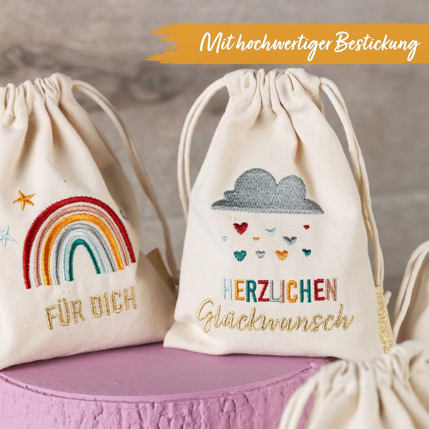 Detalle 2 de Papierdrachen Papierdrachen 6 Geschenksäckchen 13x18 cm