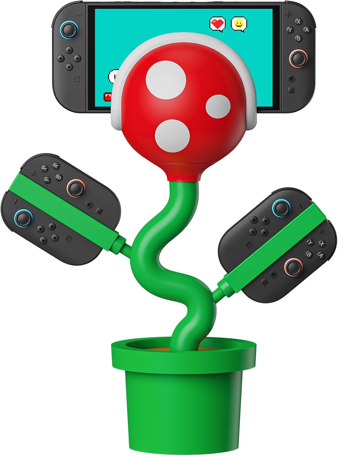 Detalle de Piranha Dock Gen 2 Plantdock voor Switch 2, met koelventilator en 4K/60 Hz