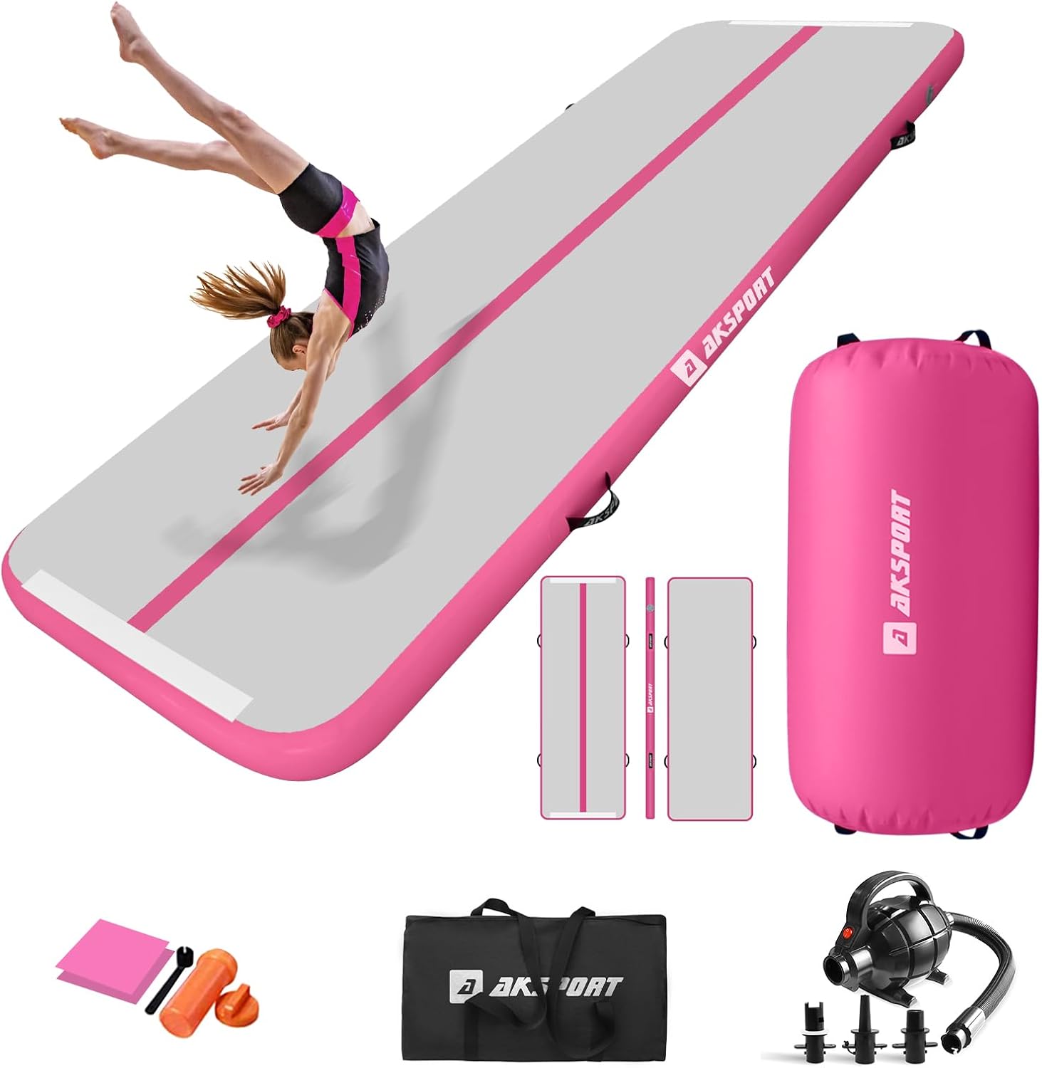 Detalle de AKSPORT Airtrack 3 m mit Luftpumpe