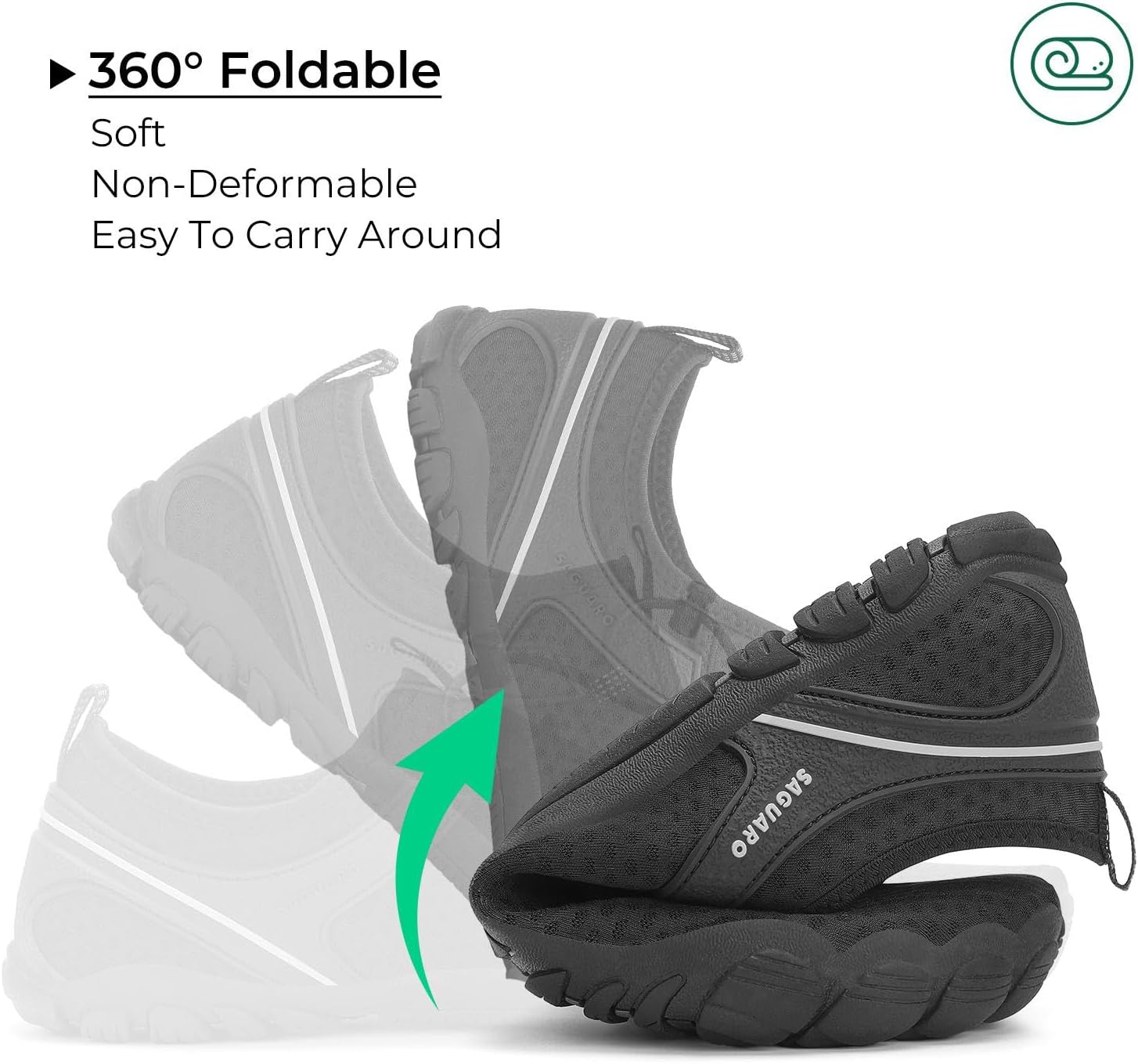 Thumbnail 4 de SAGUARO Water Shoes (Mens & Women) for Beach Swim – Aqua/Sea Wet Footwear, UK Gr. 2.5–13