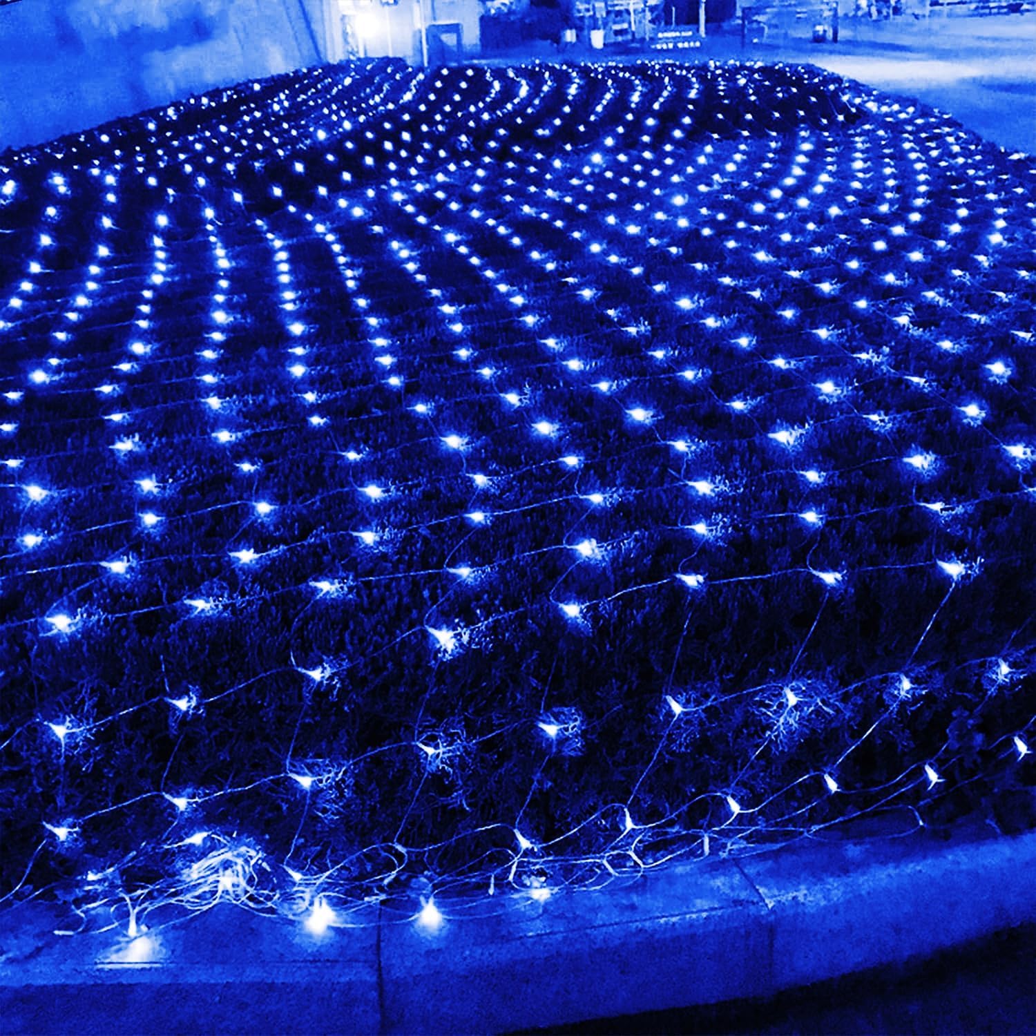 Thumbnail 6 de WATERGLIDE Blue 360-LED Outdoor Net Lights, 12 ft x 5 ft, 8 Modes