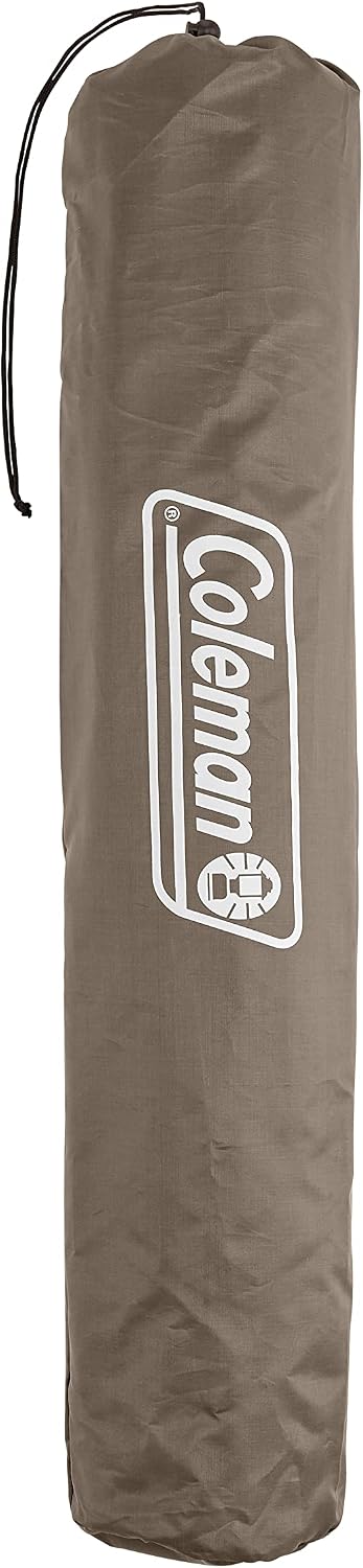 Detalle de コールマン リゾートチェア グレージュ カップホルダー付き折りたたみアウトドアチェア
