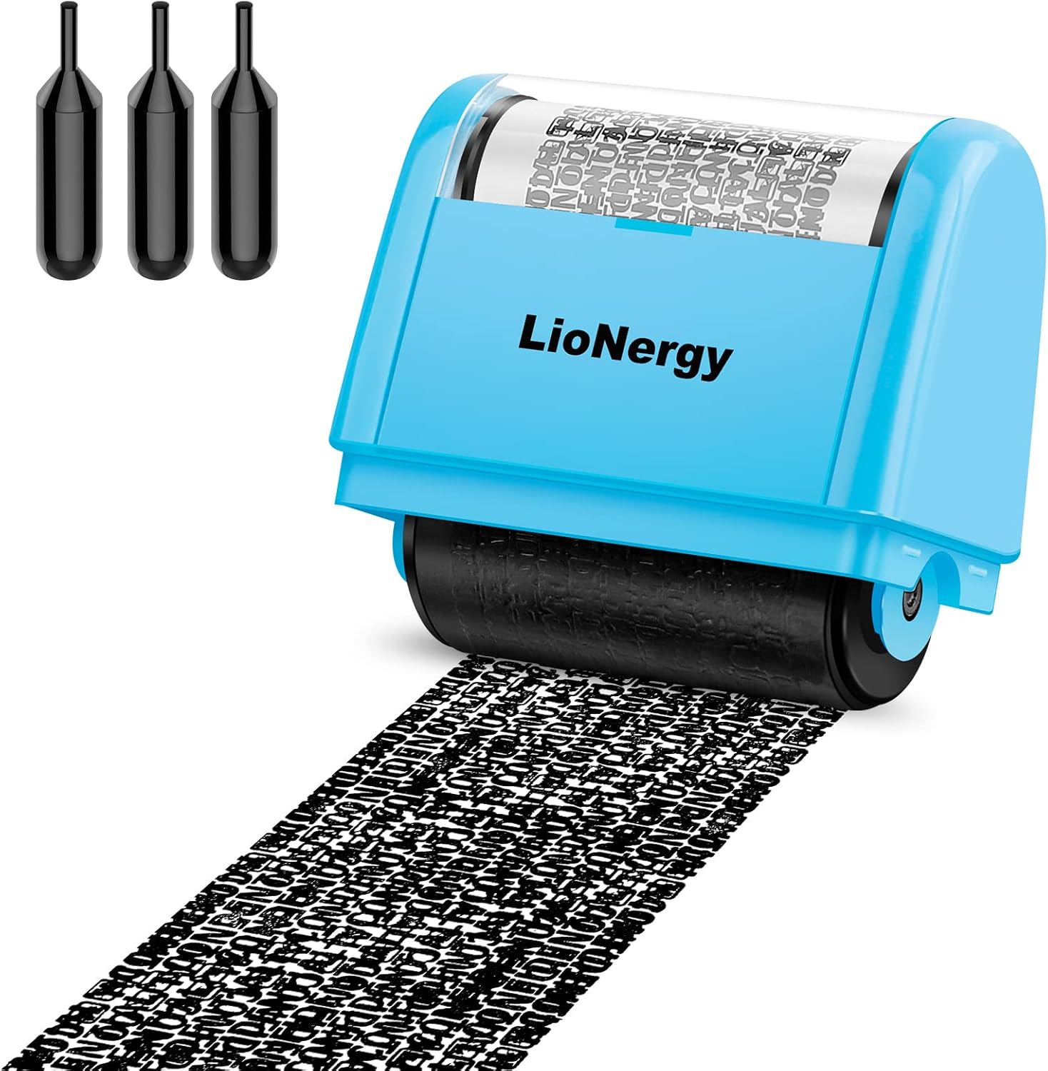 Thumbnail 6 de Identitätsschutz-Rollstempel LioNergy 1,5-Zoll-Roller Identitätsdiebstahl-Prävention Sicherheitsstempel mit 3 Nachfüllpackungen – Schwarz
Identitätsschutz-Rollstempel LioNergy 1,5-…