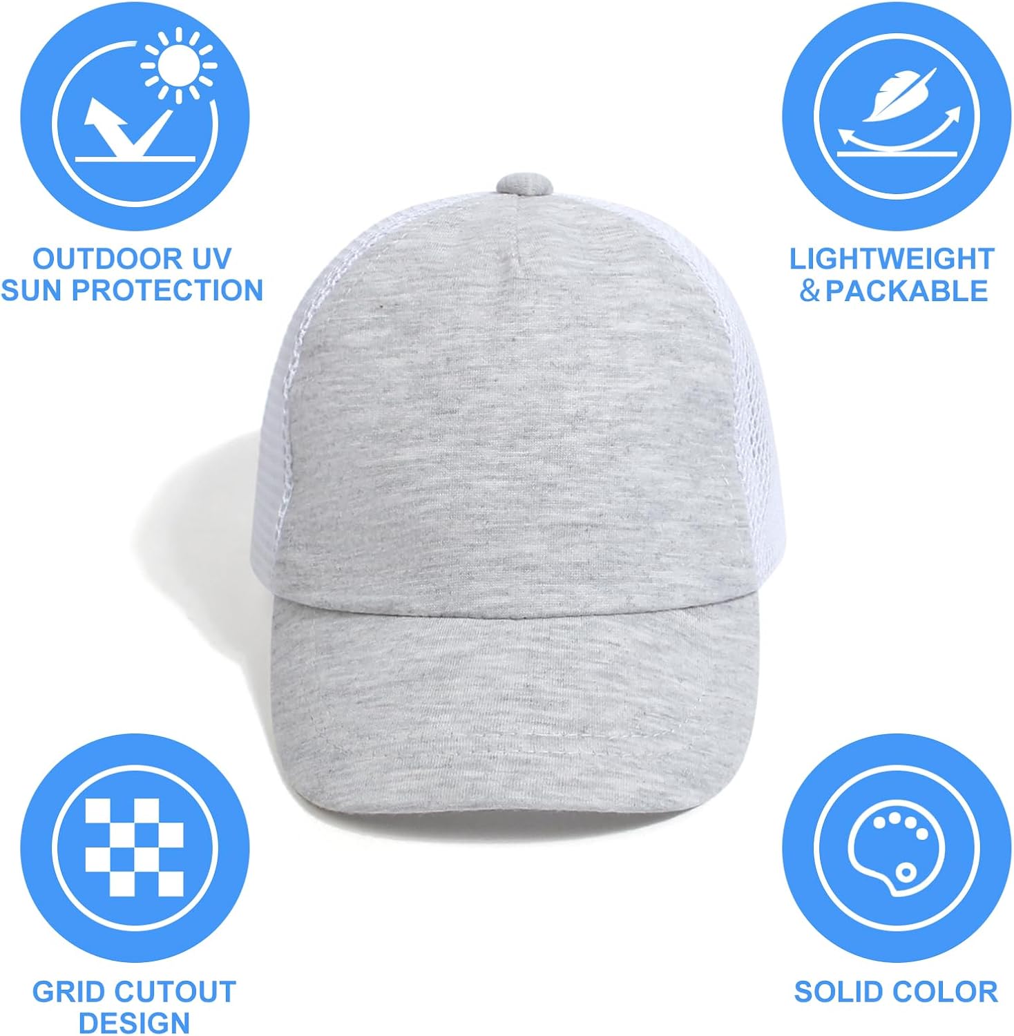 Thumbnail 3 de JANGANNSA UPF 50+ Chapeau de Soleil pour bébé with Protection des Oreilles et du Cou – Chapeau de plage pour tout-petits