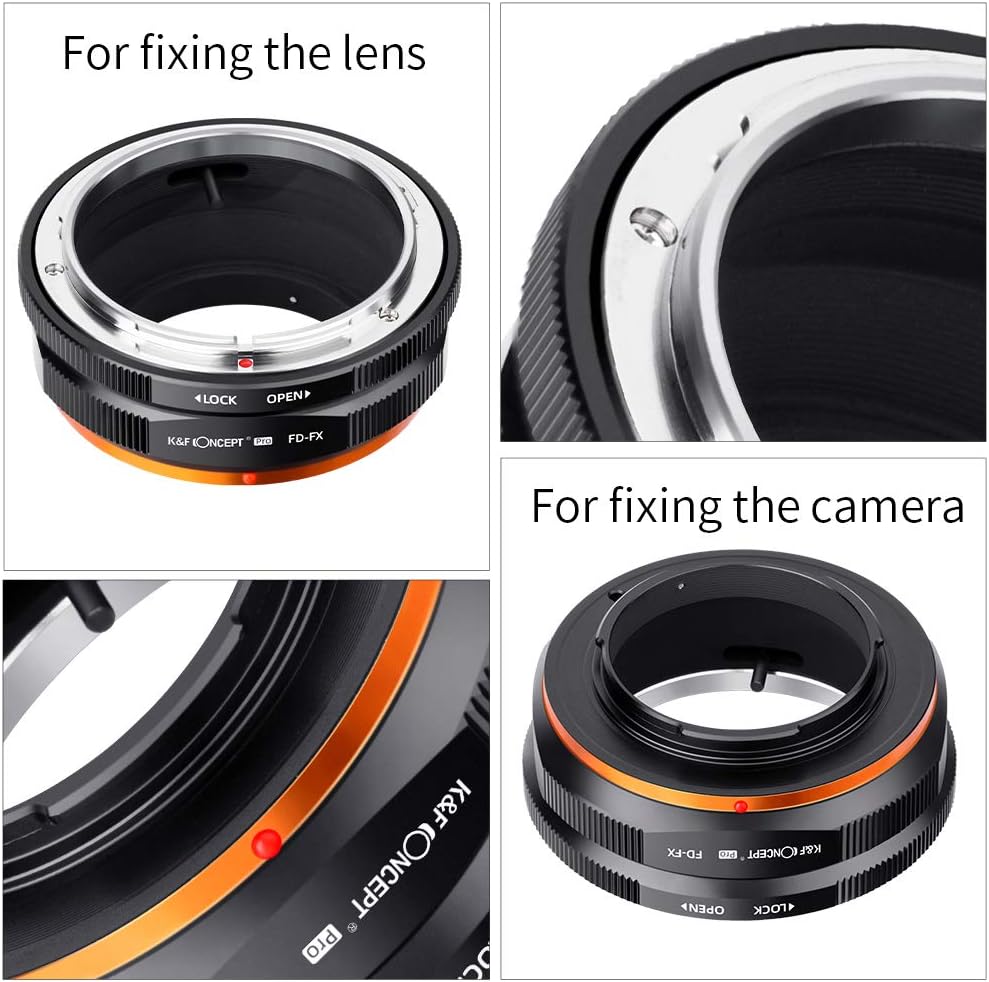 Thumbnail 6 de K&F CONCEPT FD-FX Adapter für Canon FD