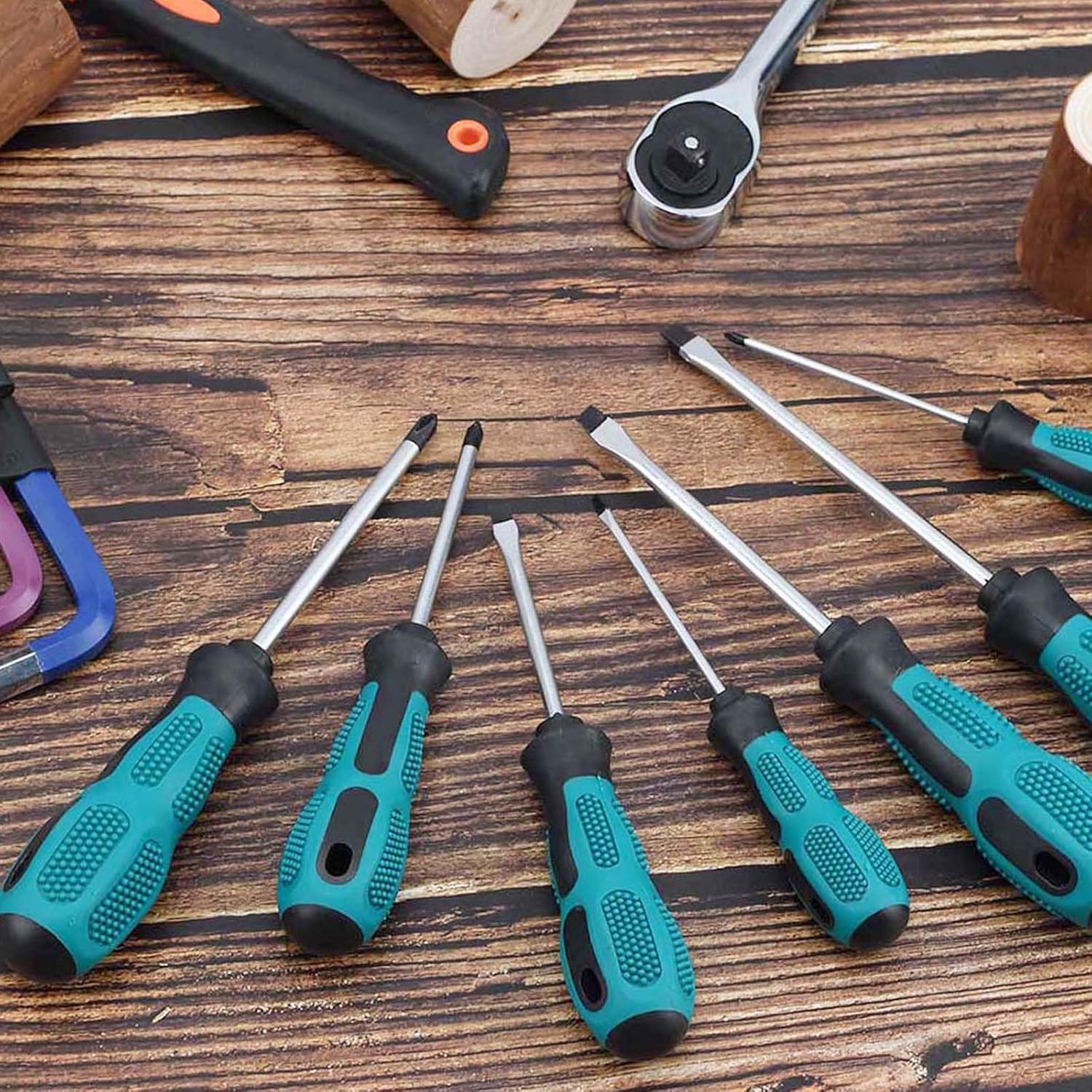 Thumbnail 5 de 7pc Screwdriver Set – Heavy Duty Chrome Vanadium Steel
