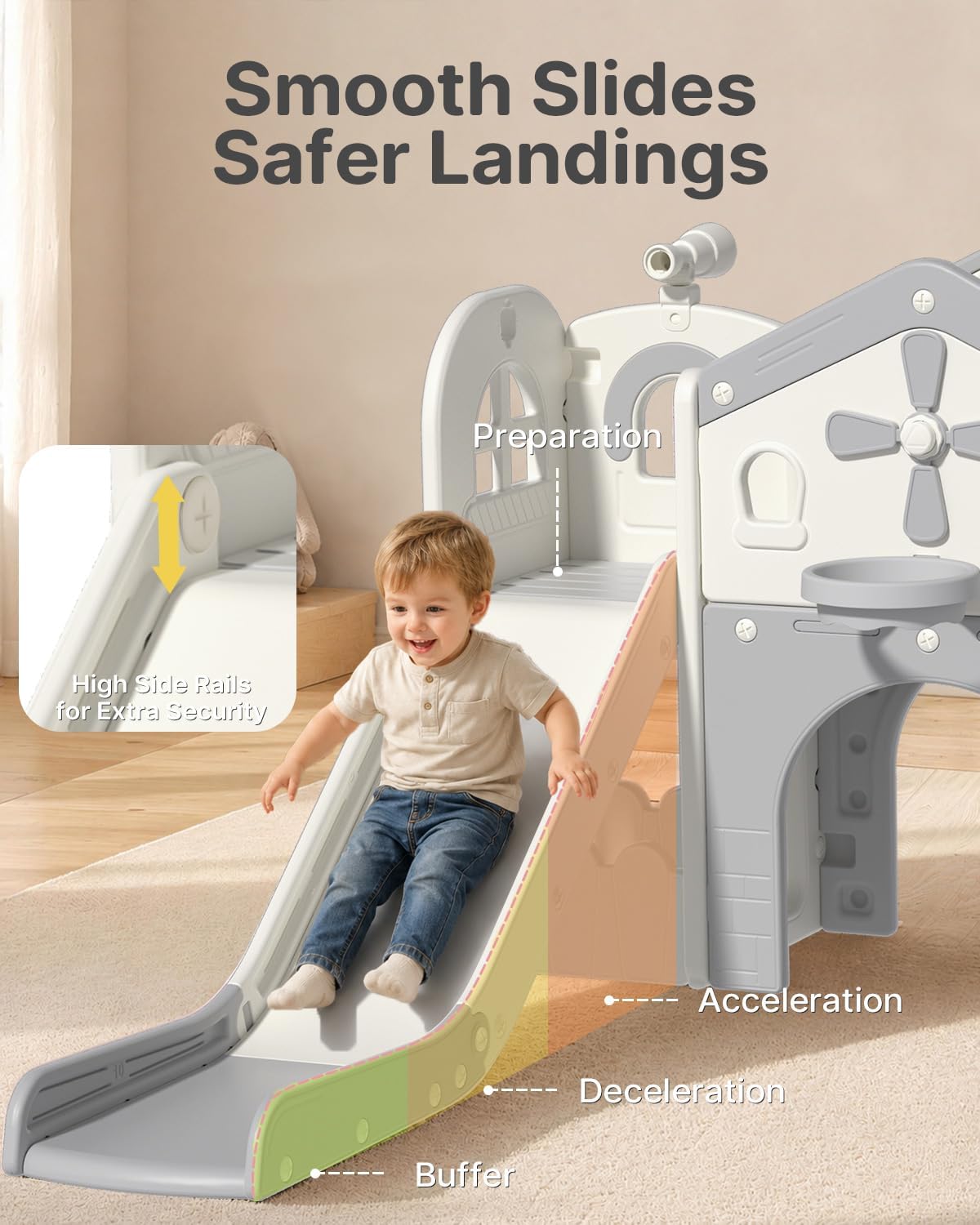 Thumbnail 2 de Babytronic Toddler Slide 160 lbs 🛝