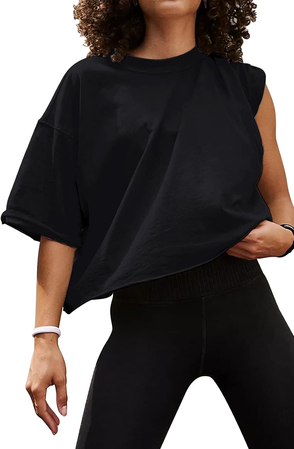 Detalle de Women’s Oversize Crop Top T-Shirts