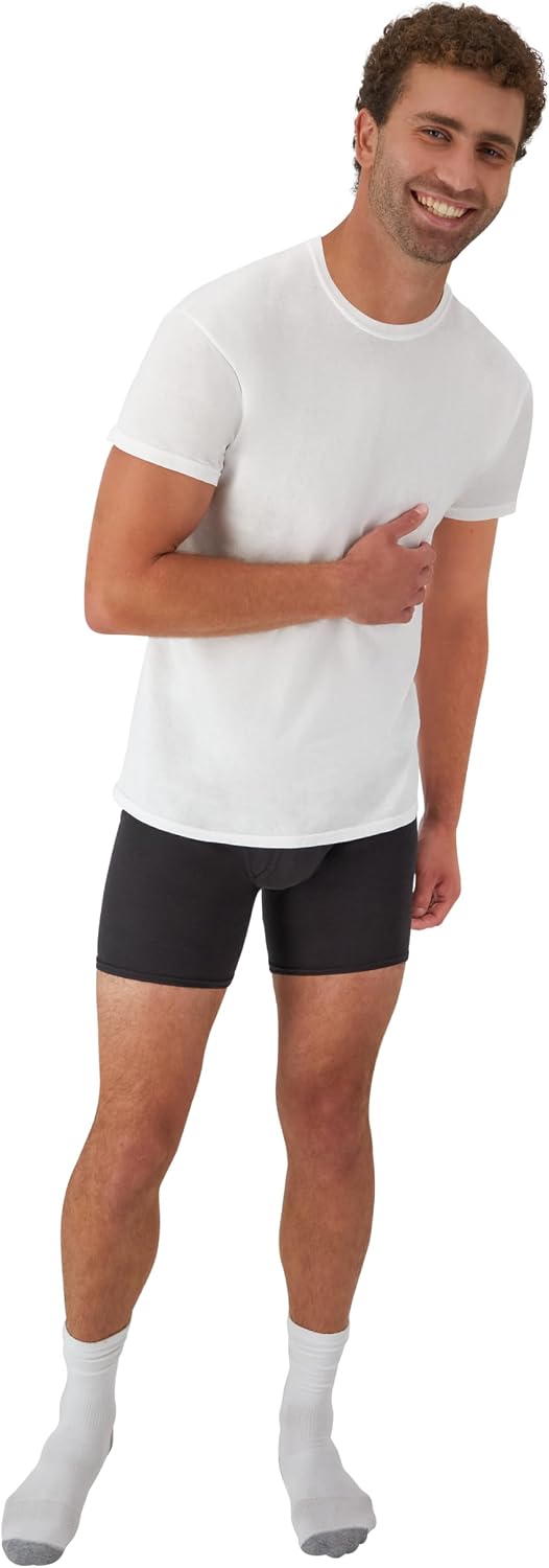 Thumbnail 6 de Hanes Men's Undershirt Packs: Stay-Tucked Soft Cotton, Classic Fit