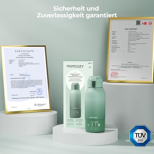 Thumbnail 8 de Momcozy Flaschenwärmer unterwegs – schnelles, gleichmäßiges Erwärmen für Muttermilch und Wasser