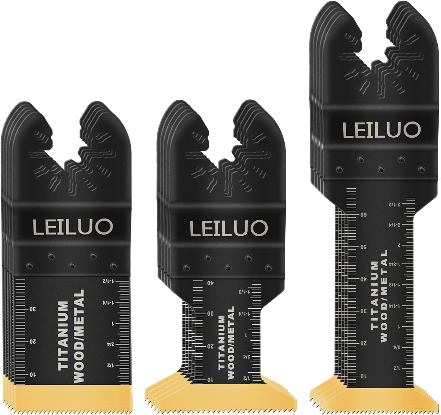Detalle de LEILUO Titan Multitool Sägeblätter 15 Stück