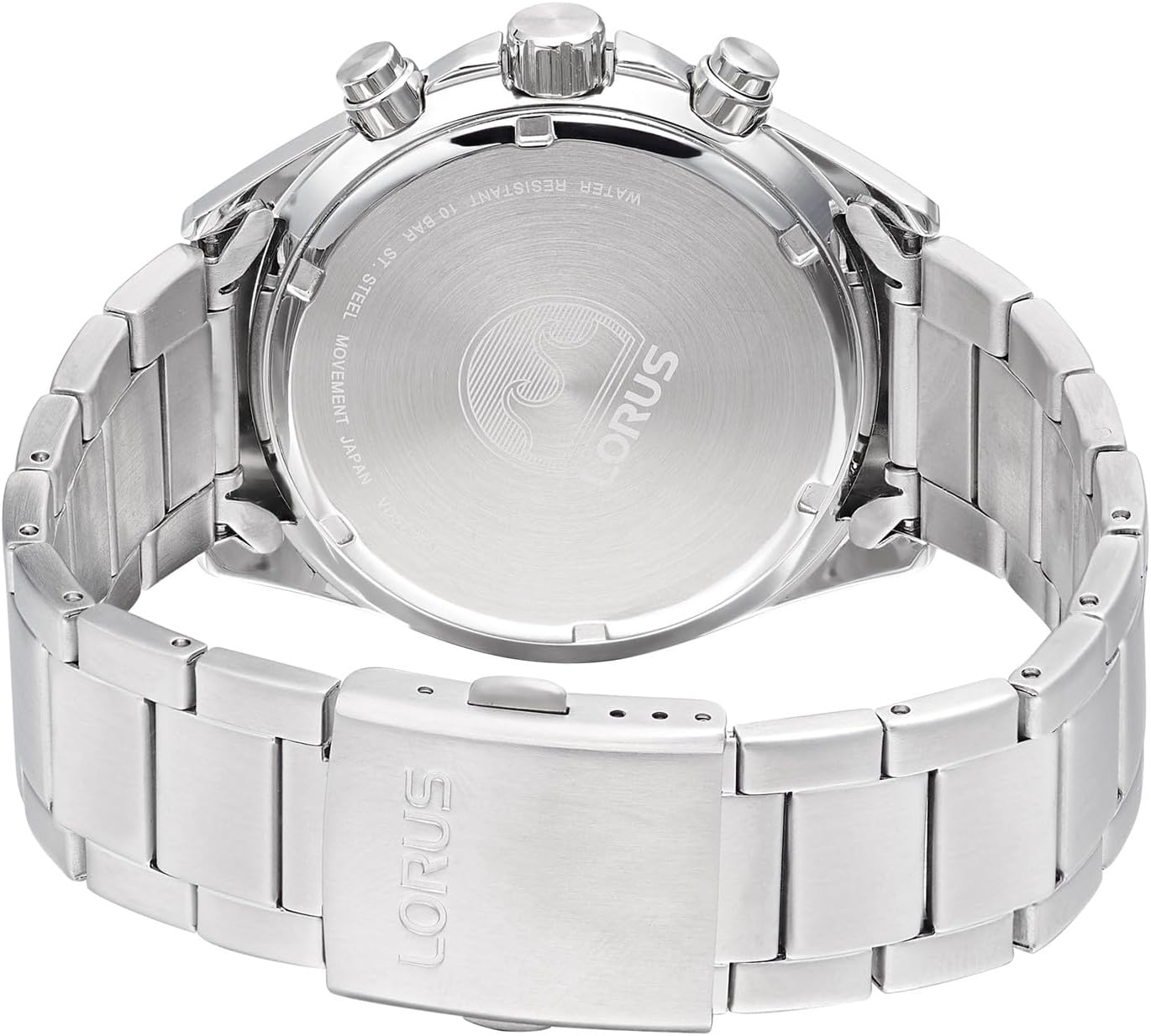 Detalle 2 de Lorus Herren Analog Quarz Uhr mit Metallband RM313JX9 (Schwarz)