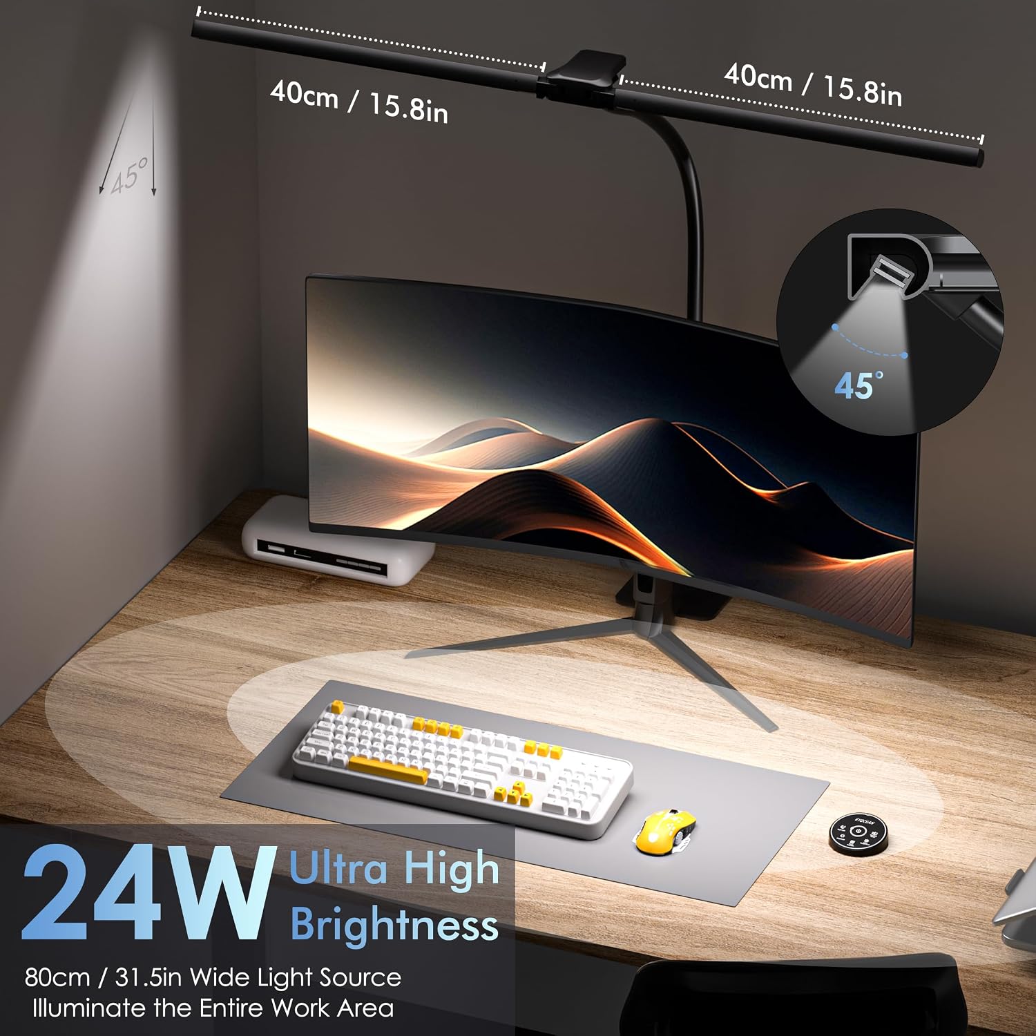 Thumbnail 1 de EYOCEAN Schreibtischlampe 80 cm