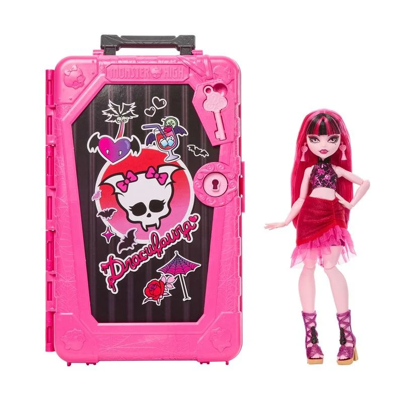 Detalle de Muñeca MATTEL Monster High Skulltimate Secrets Gore-geous Oasis Draculaura