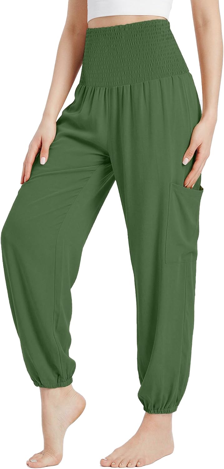 Detalle de Makepid Women's Harem Pants, High Waist