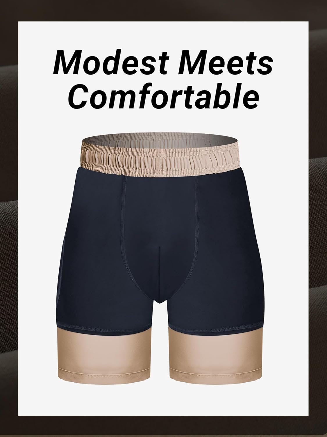 Thumbnail 3 de Arcweg Herren-Badehose 2-in-1 mit Kompressions-Liner, atmungsaktiv & schnell trocknend